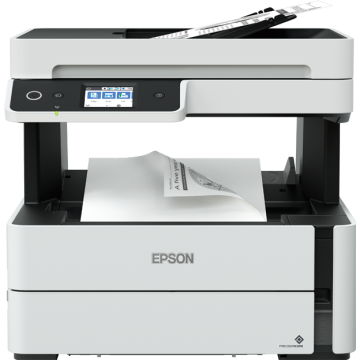 EPSON EcoTank ET-M3180 Imprimante JE Mono A4 rechargeable 20 ppm, R-V impression, Wifi, USB, Ethernet, 250f