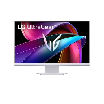 ECRAN LG 32 gaming Blanc IPS 16:9 1ms 3840x2160 144Hz 400cd/m2 HDMI DisplayPort USB-C LAN Sortie Casque HPs Inclinable rotatif r&eacute;glab haut pivot"