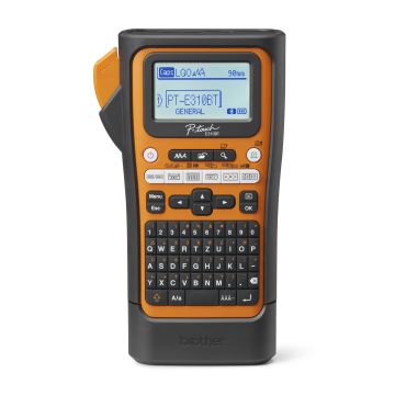 BROTHER PT-E310BTVP Etiqueteuse électricien 18mm, 5 lignes, 20mm/s, 180dpi, USB-C, malette transport, batterie Li-ion