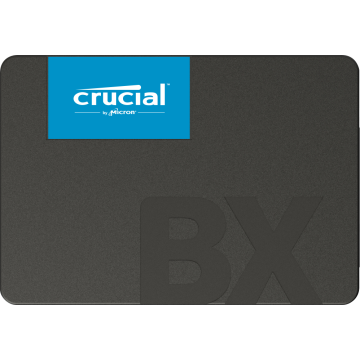 SSD CRUCIAL 1To BX500 2.5''/7mm 3D NAND SATA III 6 Go/s 540 Mo/s Lecture, 500 Mo/s Ecriture CT1000BX500SSD1