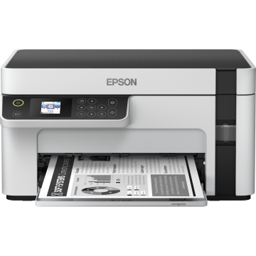 EPSON EcoTank ET-M2120 MFP Jet d'encre Mono A4 rechargeable 15 ppm, Wifi, USB, 150f