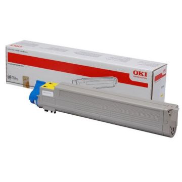 OKI Cartouche Toner C9655 Jaune 22 000 pages