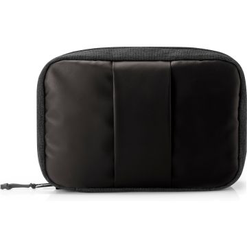 Tech Pouch HP Lightweight Noir, Organisez vos accessoires avec des poches intérieures en filet et une boucle élastique, résistant à l'eau
