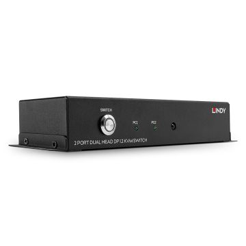 Switch KVM Dual Head DisplayPort 1.2, 2 ports