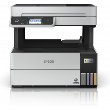 EPSON EcoTank ET-5185 MFP 4en1 Jet d'encre couleur A4 rechargeable 13ppm/9ppm,R-V impression, chargeur 35p, Fax, Wifi,Wifi-direct, USB, Ethernet, 250f