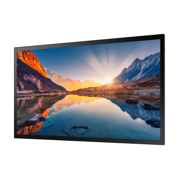 ECRAN SAMSUNG 43'' LFD TACTILE 24h/7j 4K UHD 3840x2160 400 cd/m² 1xDisplayport 1.2 3xHDMI 2.0 2xUSB 2.0 Haut parleur QM43B-T