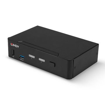 Switch KVM DisplayPort 1.4, USB 3.0 & Audio, 2 ports