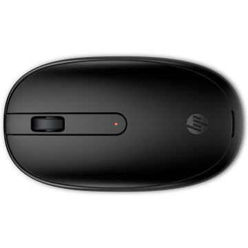HP 240 - HP Souris Optique Bluetooth - USB Type A - 3 Bouton(s) - Noir - Sans fil - 1600 dpi - Roulettes avec frein - Symétrique