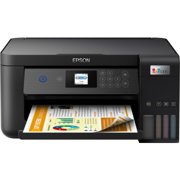 EPSON EcoTank ET-2851 MFP Jet d'encre couleur A4 rechargeable 10.5ppm, R-V, Wifi, Wifi-direct, USB, 100f
