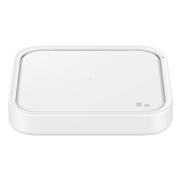 Pad Induction plat, Charge Rapide 15W (chargeur secteur non inclus) Coloris Blanc SAMSUNG EP-P2400BWEGEU