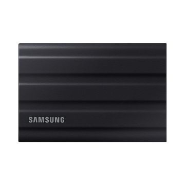 SSD EXT SAMSUNG T7 Shield 2000G Noir USB 3.2 Gen 2 Lecture 1050 Mo/s Ecriture 1000 Mo/s MU-PE2T0S/EU