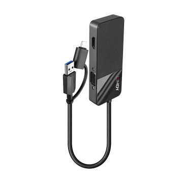 Convertisseur USB 3.0 Type A & C vers HDMI & VGA