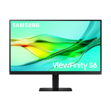 ECRAN 27 SAMSUNG ViewFinity S60UD Noir 2560x1440 IPS Bords ultra-fins 5ms 100hz 350cd/m2 HDMI DP 3xUSB 1xUSB-C LAN Pied modulable hauteur inclin pivot orient