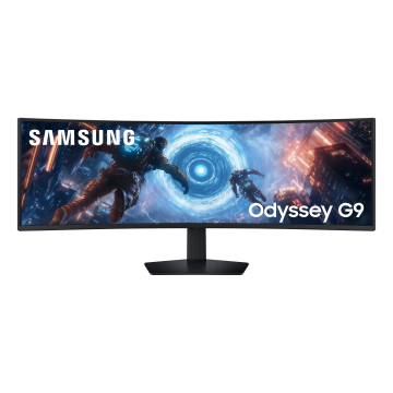 Ecran 49'' Samsung Gaming Odyssey OLED G9 - G91F 49'' 32:9 0.03ms 144Hz 5120x1440 Incurvé 1000R 250cd/m² HDMI DP Noir