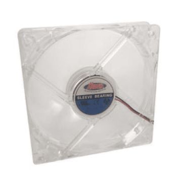 Ventilateur de 8CM transparent pour boitier PC