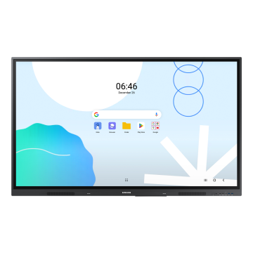 ECRAN SAMSUNG 86'' LFD WA86D Tactile intéractif 12/7 4K UHD 3840x2160 8ms 1200:1 400 cd/m² HDMI USB USB-C VESA 800 x 600 / LH86WADWLGCXEN
