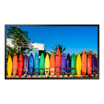 ECRAN SAMSUNG 55'' LFD 16:9 24h/7j 4K 3840x2160 3000 cd/m2 2xHDMI USB DisplayPort RJ45 Vitrine OM55B / LH55OMBEBGBXEN