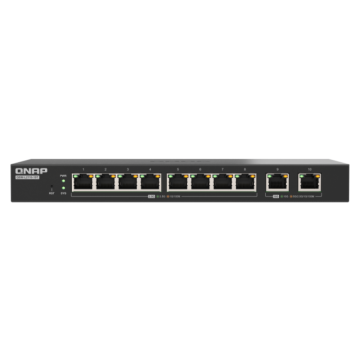 Switch Qnap QSW-L2110-10T 8 x 2.5GbE (RJ45) + 2x 10GbE RJ45 Web administrable