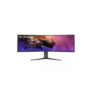 ECRAN LG 45 gaming Noir 32:9 VA 1ms 200Hz 5120x1440 Incurvé 200Hz 400cd/m² 2xHDMI 1xDP 2xUSB3.0 1xUSB-C Inclinable Ajust haut Orientable AMD Freesync Premium