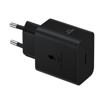 Chargeur Secteur ULTRA RAPIDE 45W Type C, GaN avec câble 45W 1,8M Coloris Noir SAMSUNG EP-T4511XBEGEU