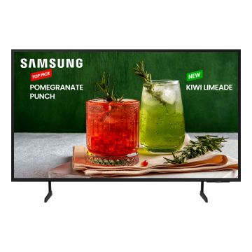 ECRAN SAMSUNG 65'' LFD 4K BE65D-H 16h/7j 3840x2160 300cd/m2 RJ45 2xHDMI USB Application Business TV Tizen 8.0 LH65BEDHLGUXEN