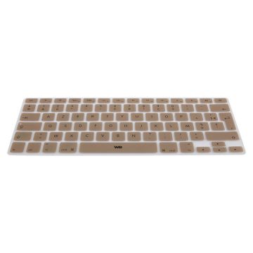 Clavier de protection pour Macbook Or. Compatible Macbook Pro 13.3 Pro 15.4 / Pro 17 / Imac Wireless Clavier azerty